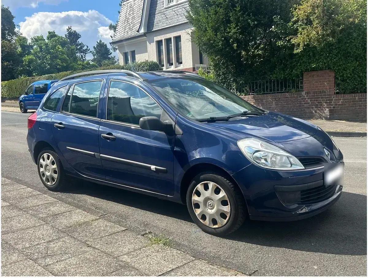 Gebraucht Renault Clio 75 PS (55 kW) 2009 Blau Kombi