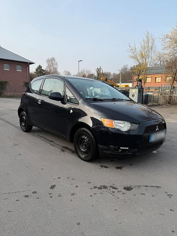 Gebraucht Mitsubishi Colt 95 PS (69 kW) 2010 Schwarz Kleinwagen