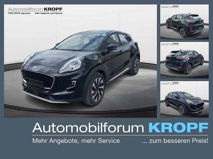 Schwarz Gebraucht 2023 Ford Puma Titanium Limousine | 18.907 € (Guter Preis) - Bild 1/4