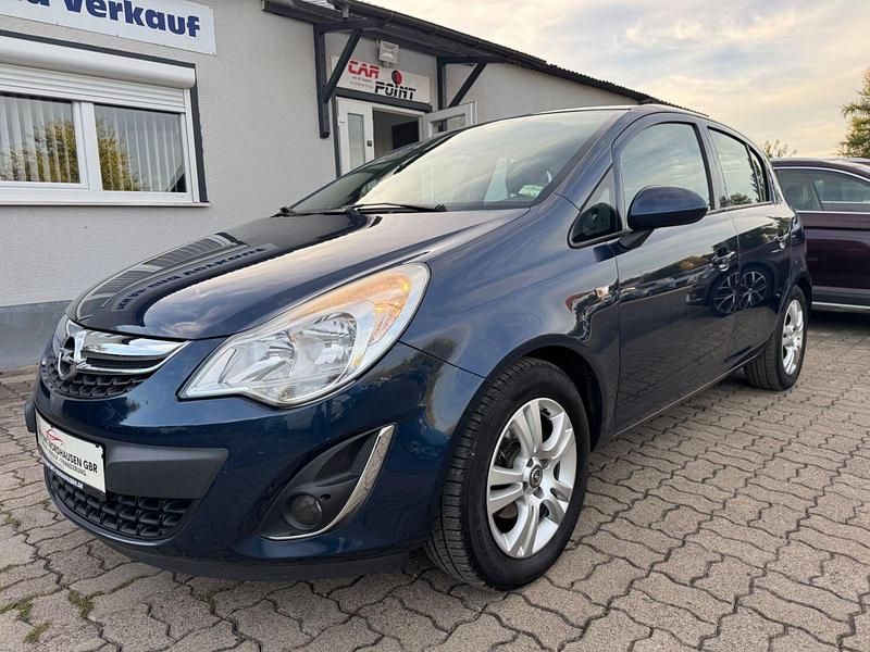 Blau Gebraucht 2012 Opel Corsa Kleinwagen | 2.999 € (Fairer Preis) - Bild 1/4