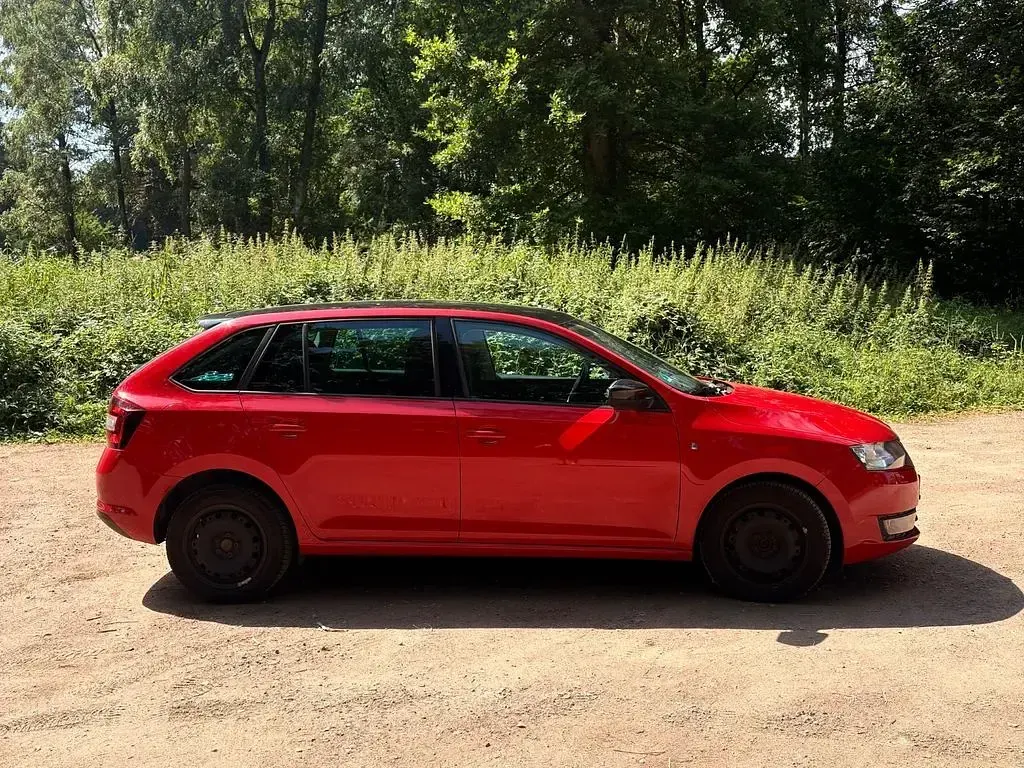 Gebraucht Skoda Rapid Monte Carlo 105 PS (77 kW) 2014 Rot Kleinwagen
