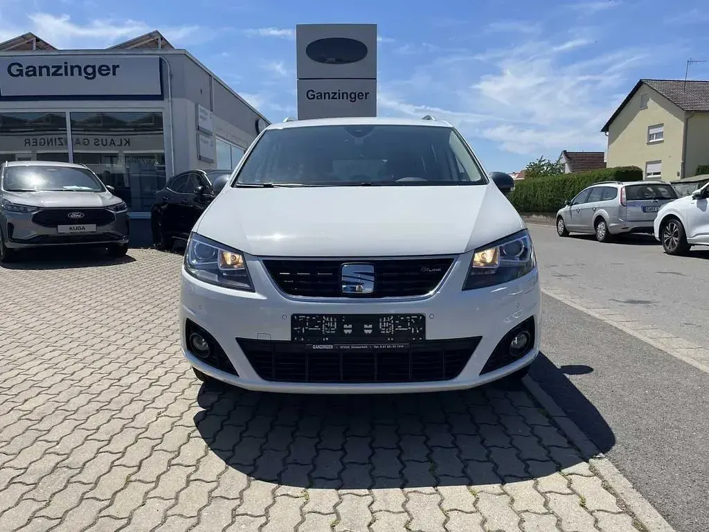 Gebraucht Seat Alhambra FR-Line 177 PS (130 kW) 2019 Weiß Van / Kleinbus