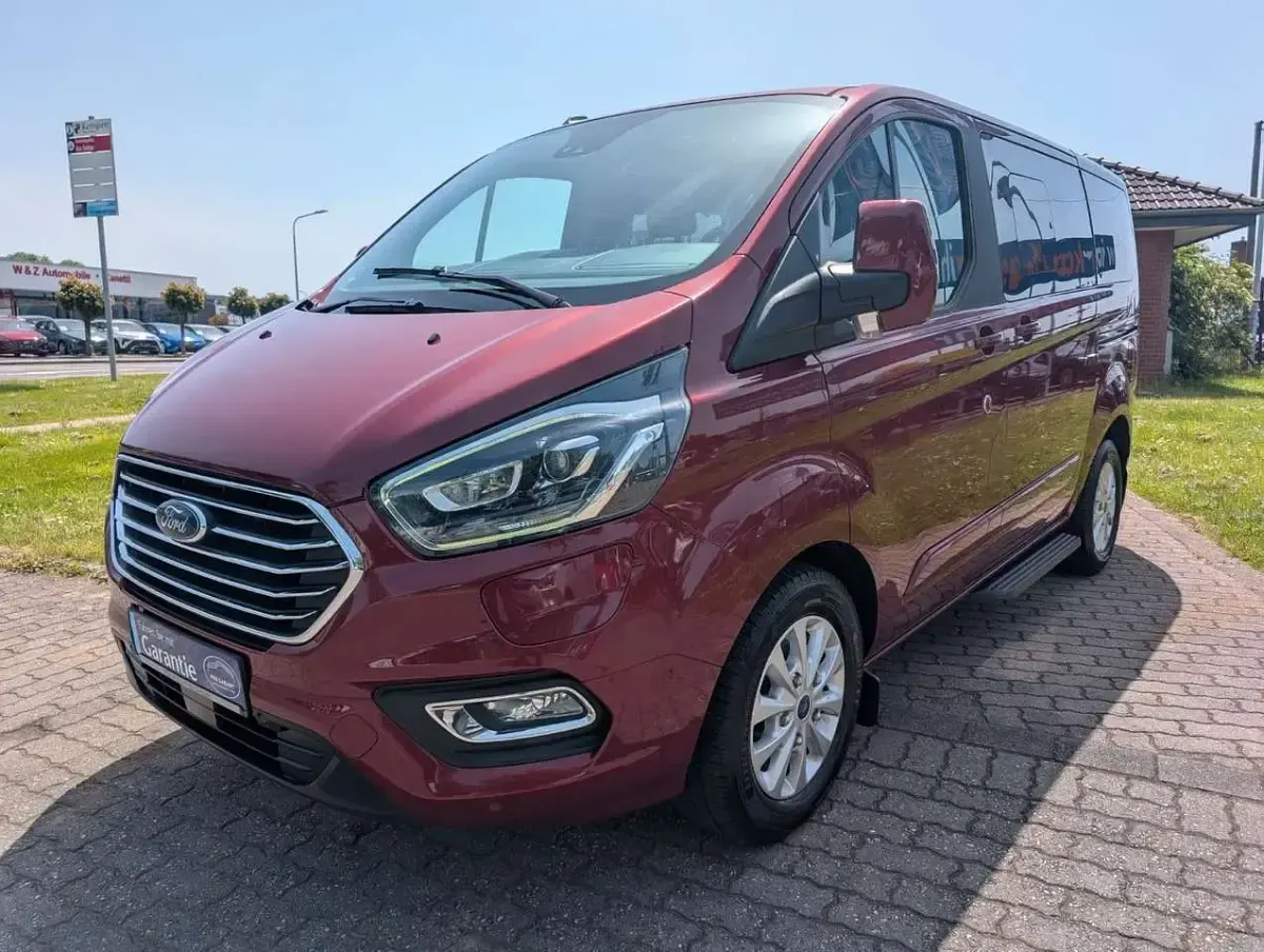 Gebraucht Ford Transit Custom 125 PS (91 kW) 2021 Rot Kombi