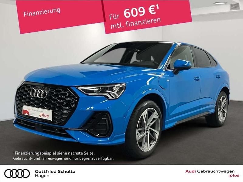 Blau Gebraucht 2021 Audi Q3 Sportback Sport SUV | 37.810 € - Bild 1/3