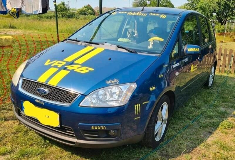 Blau Gebraucht 2007 Ford C-MAX Van / Kleinbus | 2.900 € - Bild 1/4