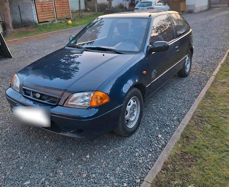 Gebraucht Subaru Justy 68 PS (50 kW) 1997 Blau Kleinwagen