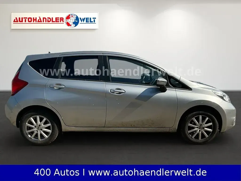 Gebraucht Nissan Note Acenta+ 98 PS (72 kW) 2016 Grau Kleinwagen