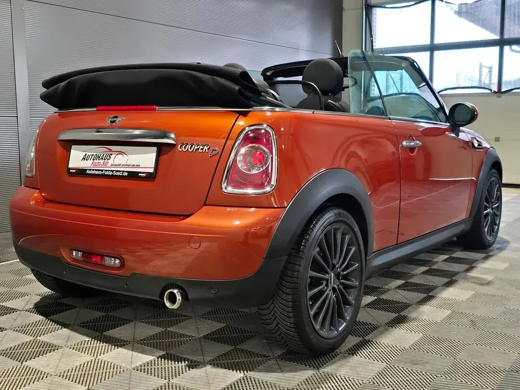 Gebraucht Mini Cooper D Cabriolet Chili 111 PS (81 kW) 2011 Orange Cabrio