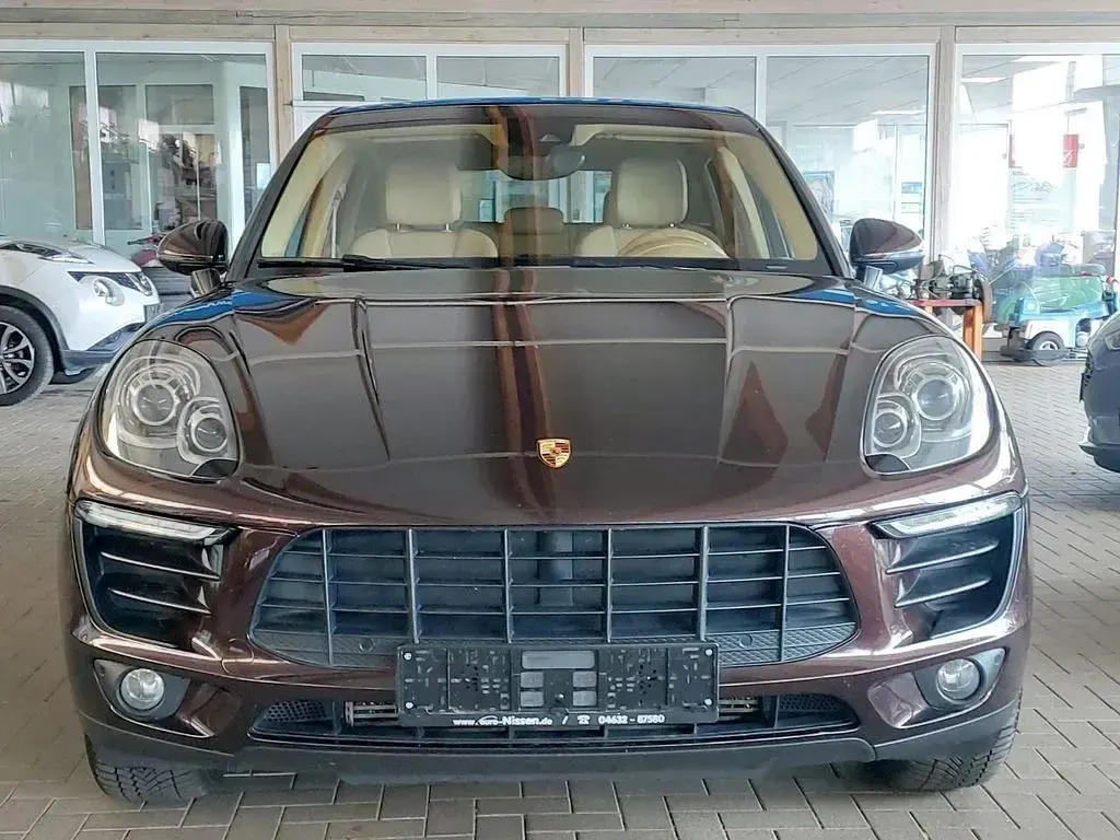 Gebraucht Porsche Macan 258 PS (189 kW) 2014 Mahagoni SUV