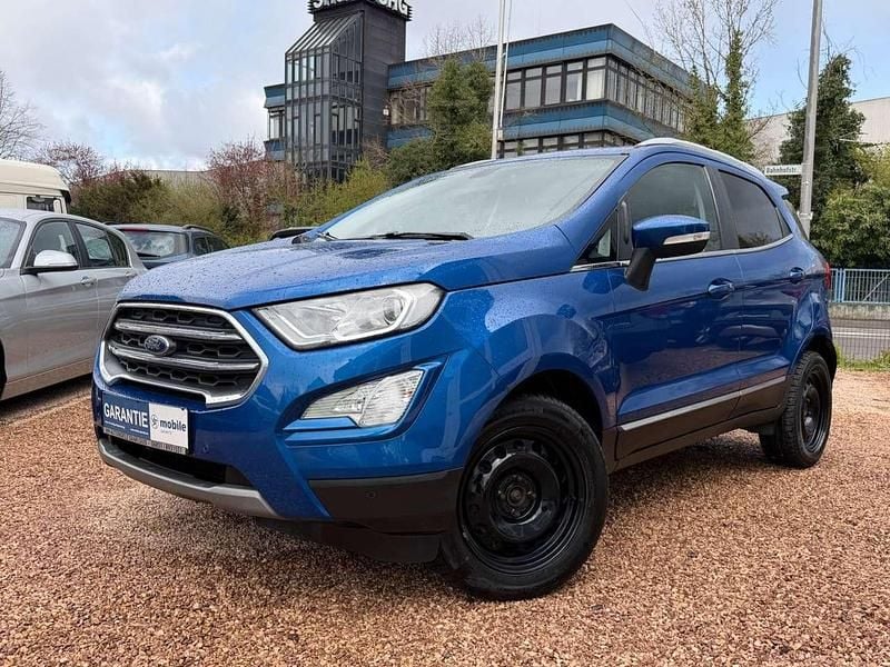 Gebraucht Ford Ecosport Titanium 125 PS (91 kW) 2019 Saphirblau metallic SUV