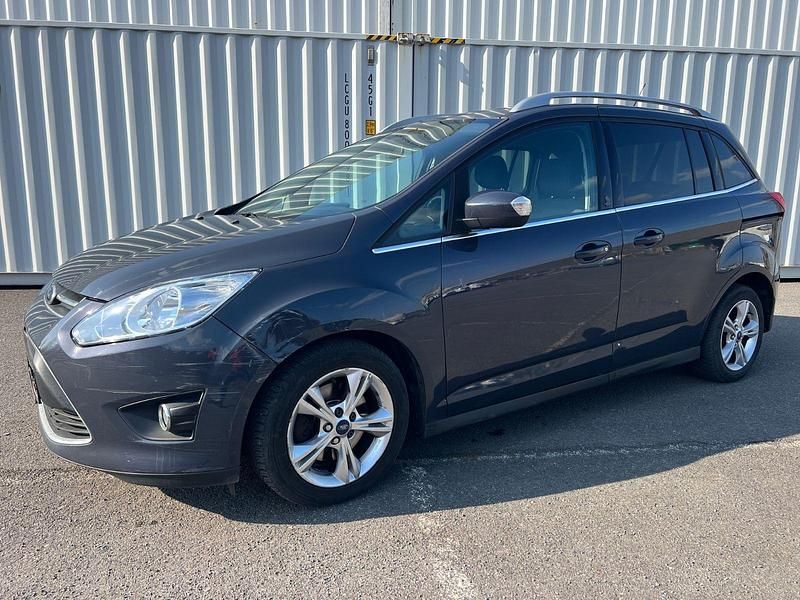 Gebraucht Ford Grand C-Max Titanium 125 PS (91 kW) 2012 Grau Van / Kleinbus
