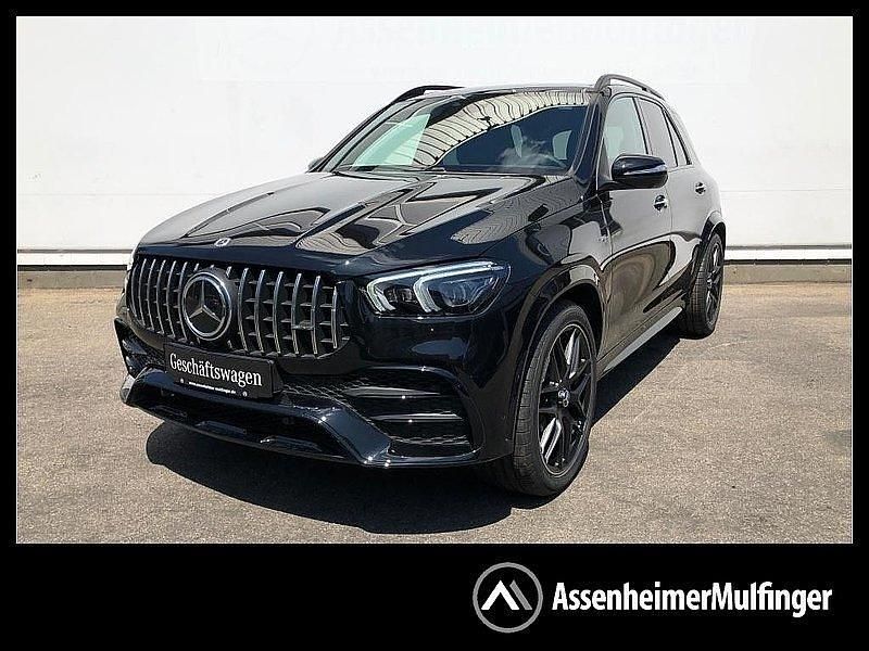 Obsidianschwarz metallic Gebraucht 2023 Mercedes GLE53 AMG AMG SUV | 105.950 € - Bild 1/4
