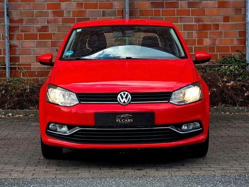 Gebraucht VW Polo Highline 90 PS (66 kW) 2016 Rot Kleinwagen