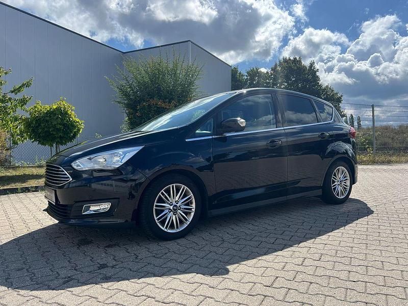 Gebraucht Ford C-MAX Titanium 125 PS (91 kW) 2018 Schwarz Van / Kleinbus