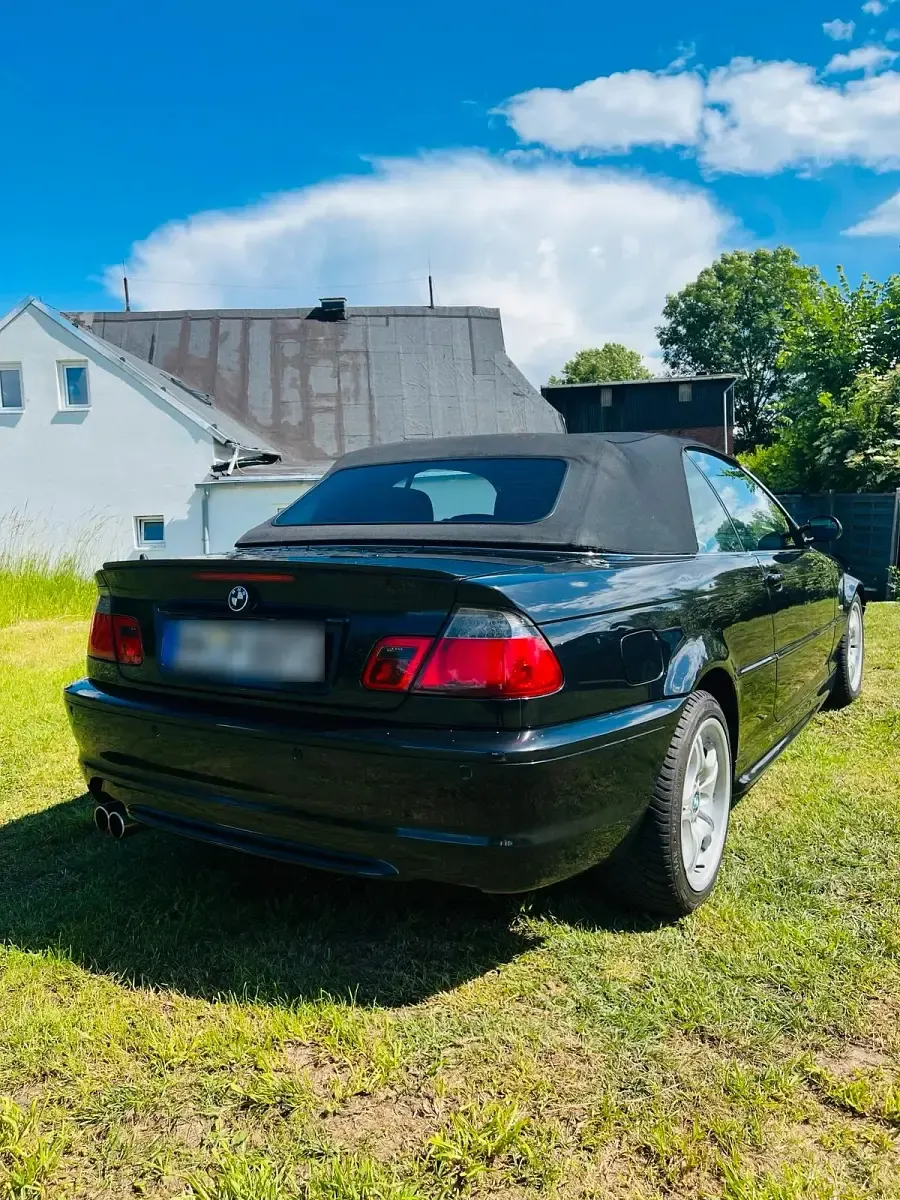 Gebraucht BMW 325 Cabriolet 192 PS (141 kW) 2001 Schwarz Cabrio