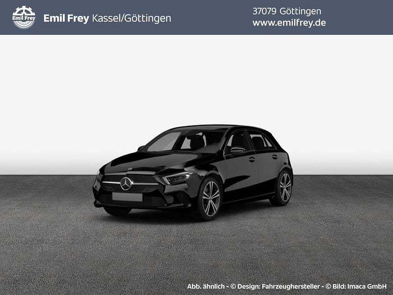 Nachtschwarz Gebraucht 2022 Mercedes A250 Limousine | 23.710 € (Superpreis) - Bild 1/4