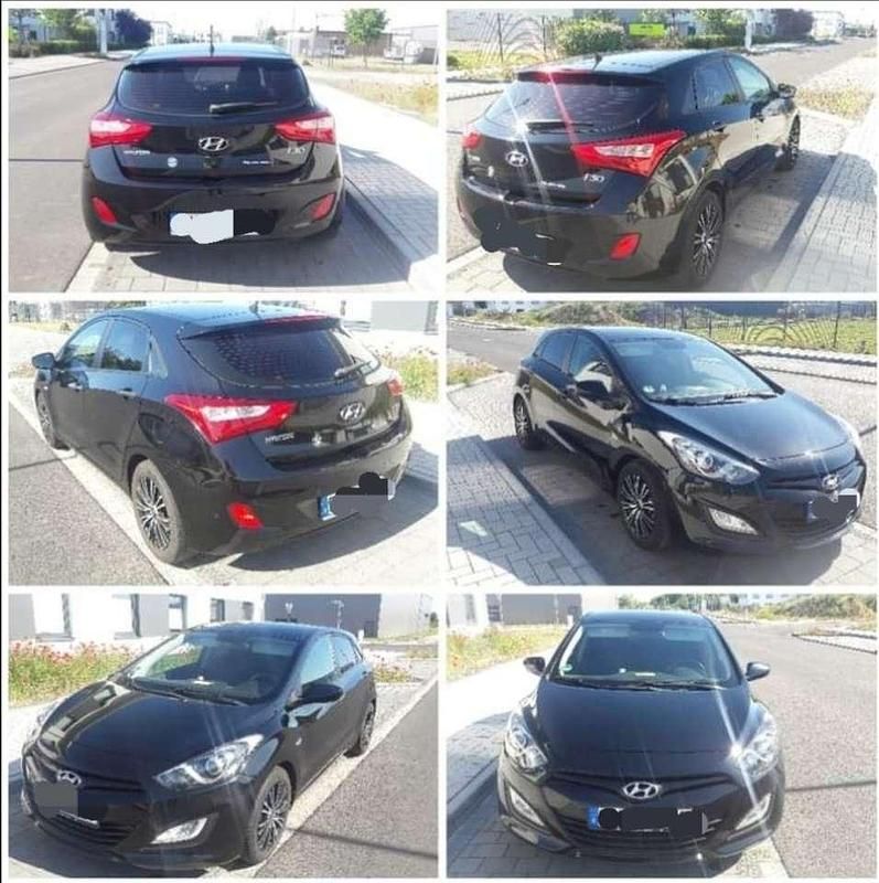 Gebraucht Hyundai i30 Trend 99 PS (72 kW) 2012 Schwarz Limousine