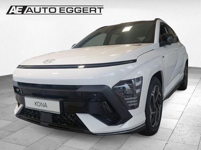 Weiss Gebraucht 2023 Hyundai Kona N Line SUV | 33.950 € (Fairer Preis) - Bild 1/4