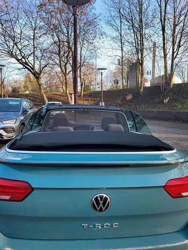 Gebraucht VW T-Roc Cabriolet Style 150 PS (110 kW) 2021 Grün Cabrio