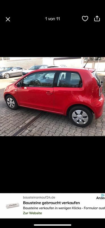 Gebraucht Skoda Citigo 60 PS (44 kW) 2012 Rot Kleinwagen