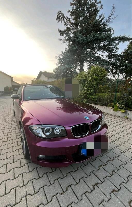 Violet Gebraucht 2009 BMW 118 Cabriolet Cabrio | 7.900 € (Etwas zu teuer) - Bild 1/4