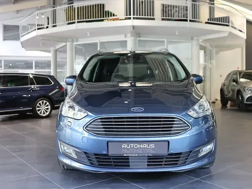 Gebraucht Ford Grand C-Max Titanium 150 PS (110 kW) 2019 Blau Van / Kleinbus