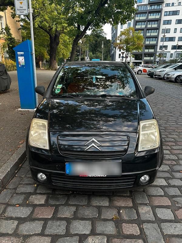 Schwarz Gebraucht 2006 Citroën C2 Kleinwagen | 1.500 € - Bild 1/4