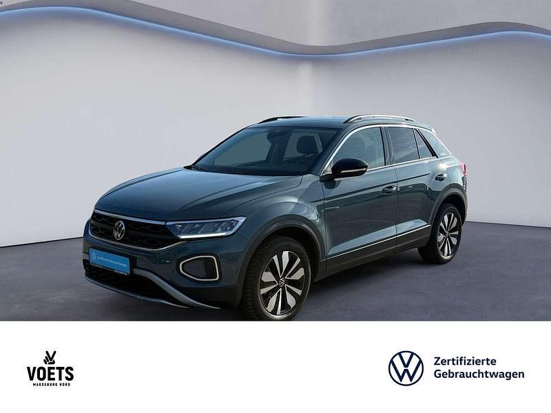 Blau Gebraucht 2024 VW T-Roc Goal SUV | 22.995 € (Superpreis) - Bild 1/4