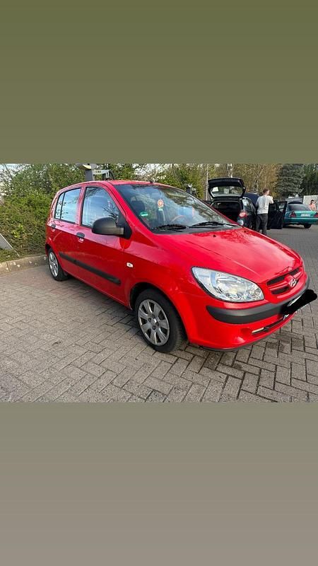 Gebraucht Hyundai Getz 67 PS (49 kW) 2008 Rot Kleinwagen