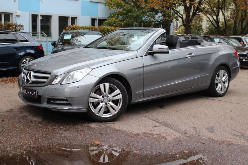 Silber Gebraucht 2012 Mercedes E250 Cabrio | 19.999 € (Fairer Preis) - Bild 1/4