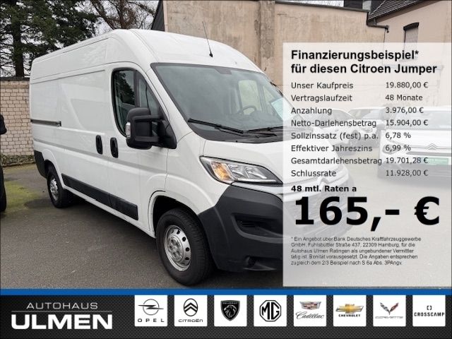 Weiss Gebraucht 2020 Citroën Jumper Start Van / Kleinbus | 17.849 € (Guter Preis) - Bild 1/4