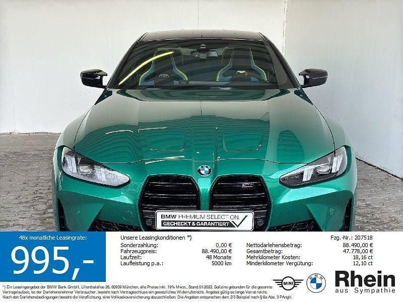 Gebraucht BMW M4 Competition Edition 530 PS (389 kW) 2025 Grün Coupé