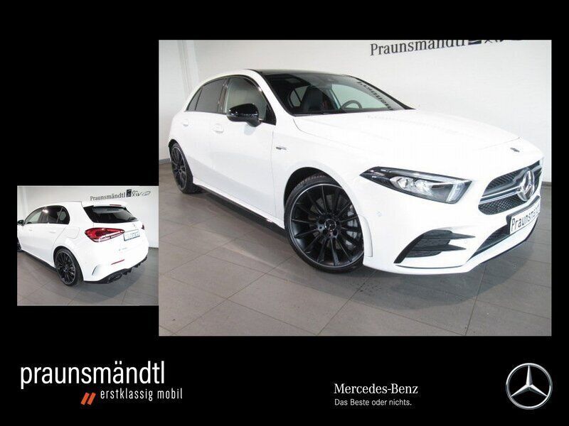 Weiß Gebraucht 2022 Mercedes A35 AMG AMG Limousine | 40.490 € (Guter Preis) - Bild 1/4