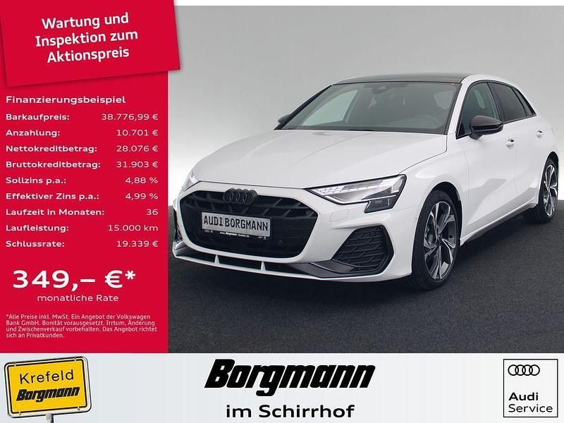 Andere farbe Gebraucht 2024 Audi A3 Sportback S-Line Limousine | 38.777 € (Fairer Preis) - Bild 1/4