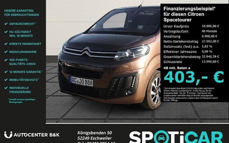 Braun Gebraucht 2021 Citroën Spacetourer Shine Van / Kleinbus | 34.990 € (Fairer Preis) - Bild 1/4