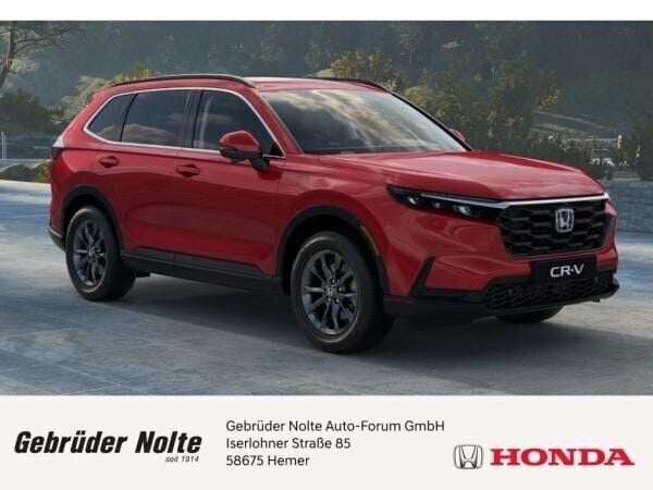Rot (#premium crystal red) Neu 2025 Honda CR-V Elegance SUV | 53.200 € - Bild 1/4