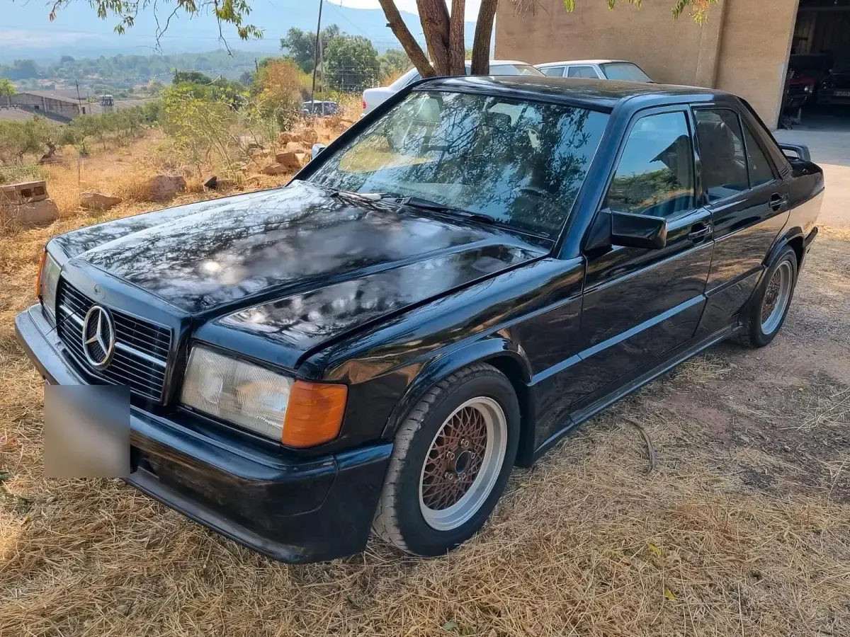 Gebraucht Mercedes 190 1985 Schwarz Limousine