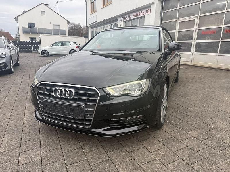 Schwarz Gebraucht 2014 Audi A3 Cabriolet Sport Cabrio | 12.990 € (Guter Preis) - Bild 1/4