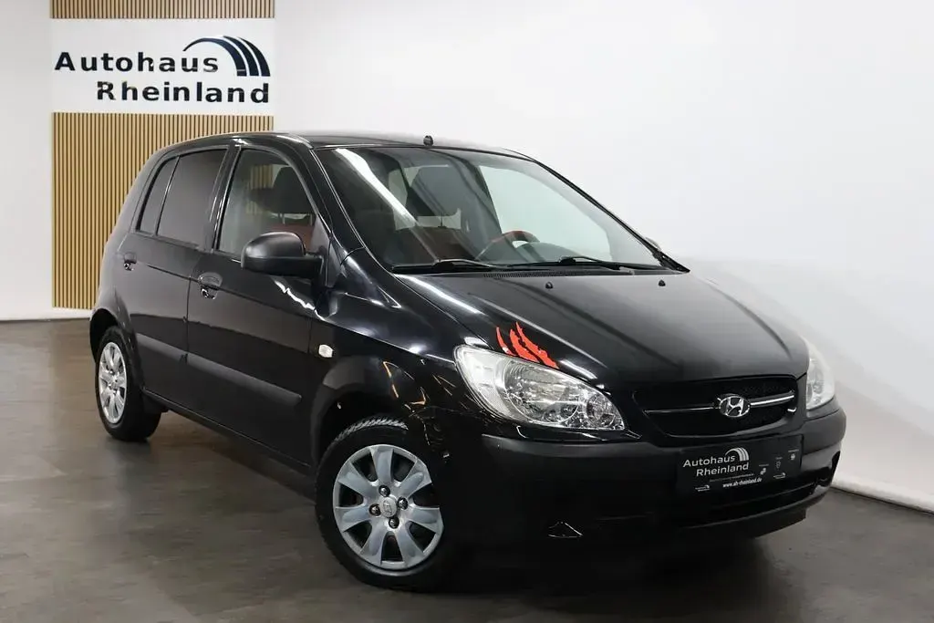 Gebraucht Hyundai Getz Edition+ 67 PS (49 kW) 2008 Schwarz Kleinwagen