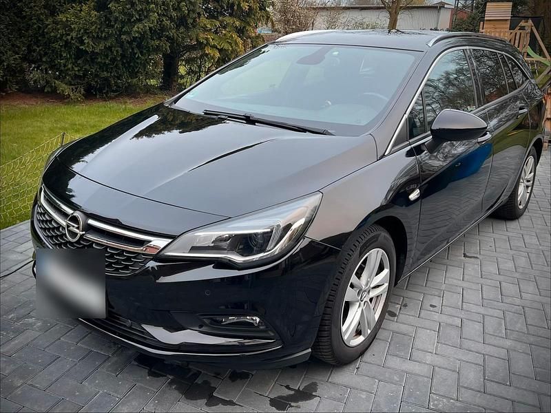 Gebraucht Opel Astra 136 PS (100 kW) 2018 Schwarz Kombi