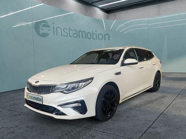 Gebraucht Kia Optima 163 PS (119 kW) 2018 Weiß Kombi