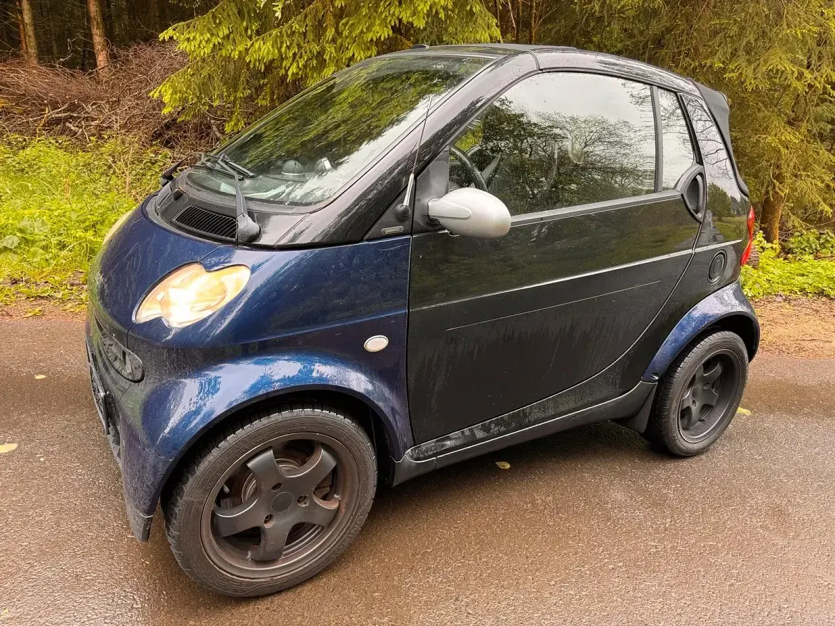 Usata Smart ForTwo Cabrio 60 CV (44 kW) 2001 Blu Cabrio