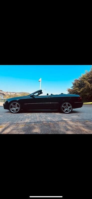 Gebraucht Mercedes CLK200 AMG 184 PS (135 kW) 2007 Schwarz Cabrio