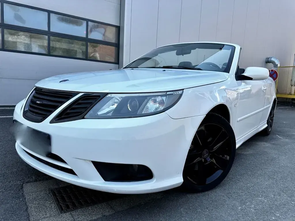 Gebraucht Saab 9-3 Vector 179 PS (131 kW) 2008 Weiß Cabrio