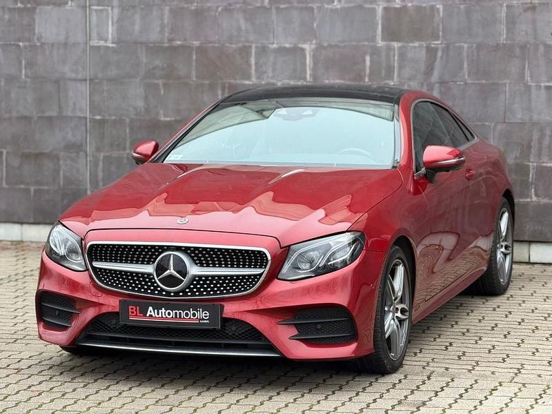 Rot Gebraucht 2018 Mercedes E400 AMG Coupé | 36.990 € (Guter Preis) - Bild 1/4