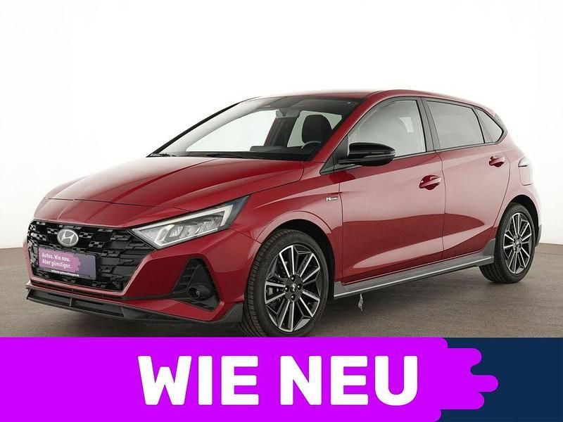 Rot Gebraucht 2023 Hyundai i20 N Line Limousine | 21.378 € (Fairer Preis) - Bild 1/4