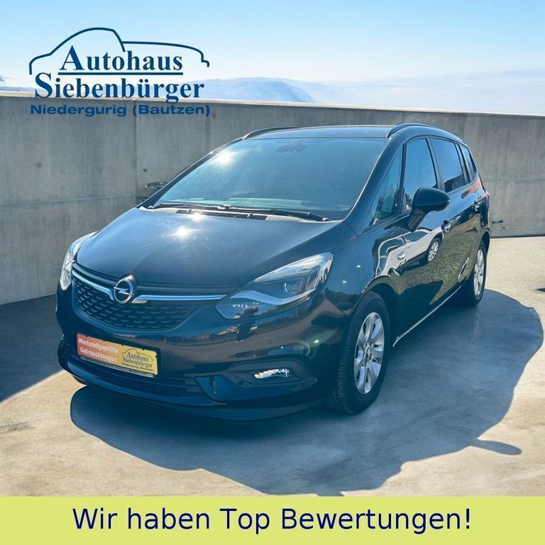 Schwarz Gebraucht 2016 Opel Zafira Tourer Active Van / Kleinbus | 12.950 € (Teuer) - Bild 1/4