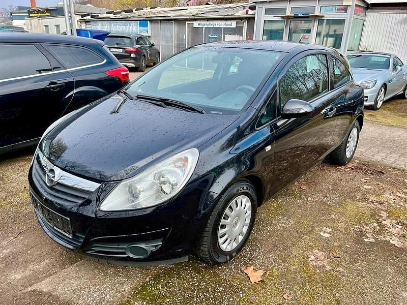 Gebraucht Opel Corsa Eco 60 PS (44 kW) 2009 Schwarz Kleinwagen