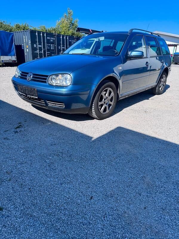 Blau Gebraucht 2004 VW Golf IV Kombi | 799 € (Superpreis) - Bild 1/4