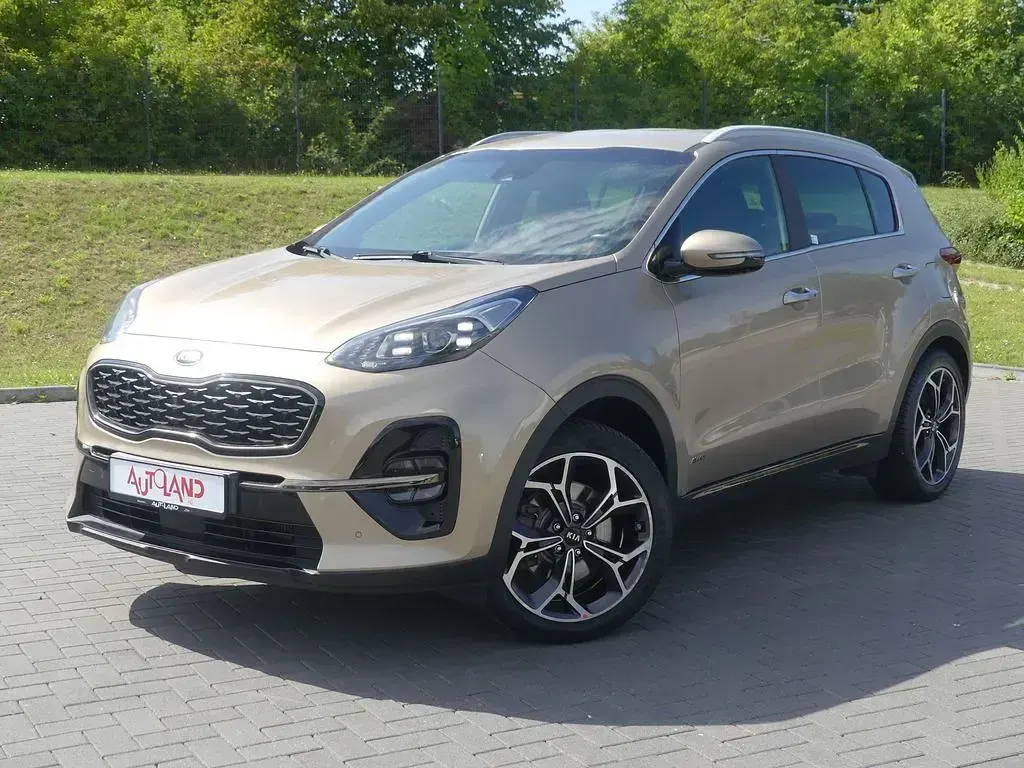 Gebraucht Kia Sportage GT-Line 185 PS (136 kW) 2019 Beige SUV